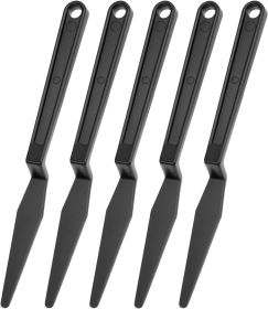 Window Tint Tool Kit, 5 PCS Black Micro Squeegee Car Tinting Wrap Squeegee Corner Scraper