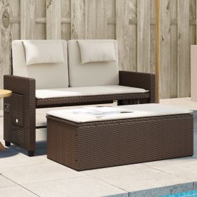 Garden Bench Brown, Cream White
